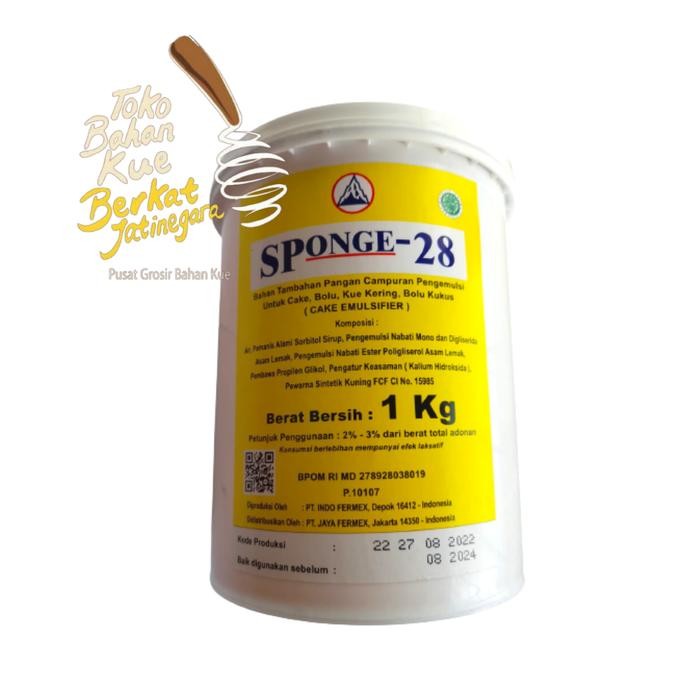 

Sponge 28 Kemasan 1 Kg / Sp 28 / Emulsifier