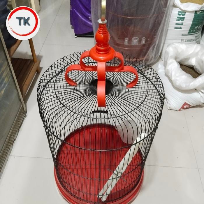 Sangkar murai besi diameter 46 cm