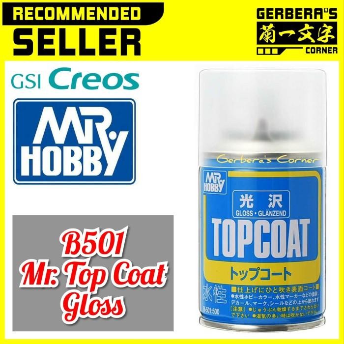 

Mr Color Spray B501 Top Coat Gloss - Mr. Hobby - Lacquer Paint