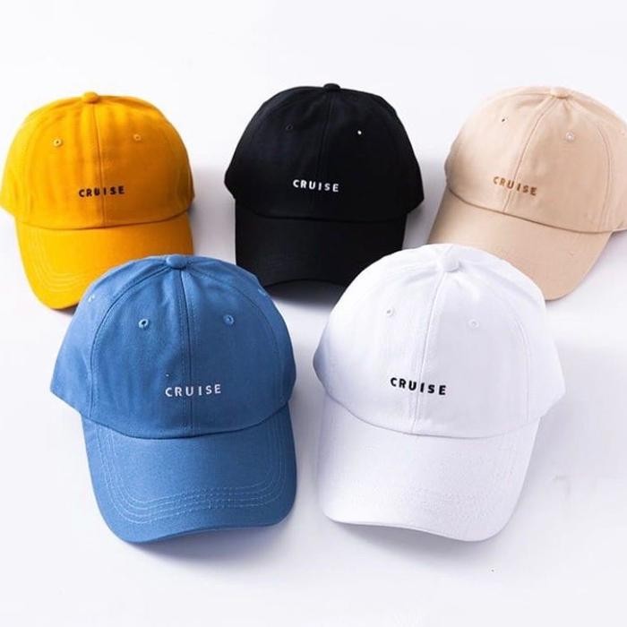 Topi cruise pria wanita Baseball