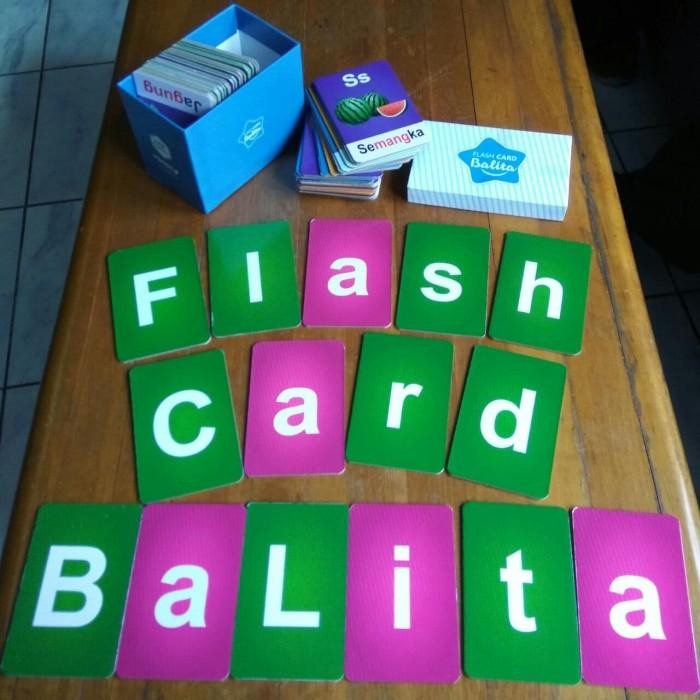 (Expert) FLASH CARD BALITA, KARTU BELAJAR MEMBACA, KARTU BELAJAR HURUF