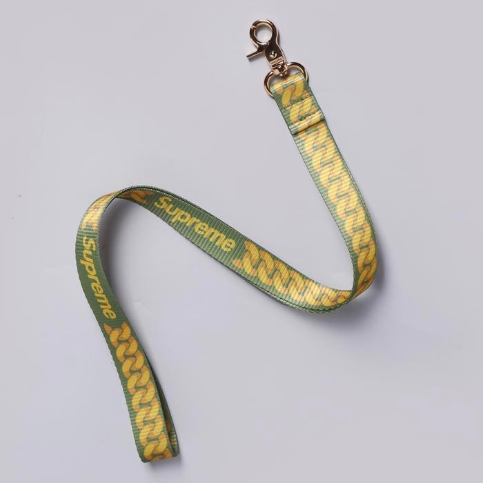 

SUP. CUBAN LINKS LANYARD OLIVE