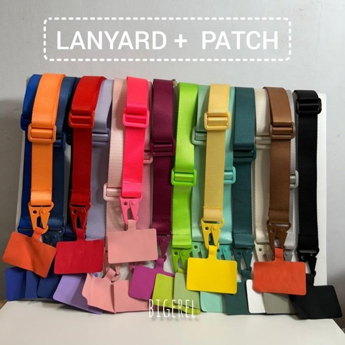 

[2/2] NYLON NILON LANYARD SLING STRAP TALI HP UNIVERSAL (UTK SEMUA HP)