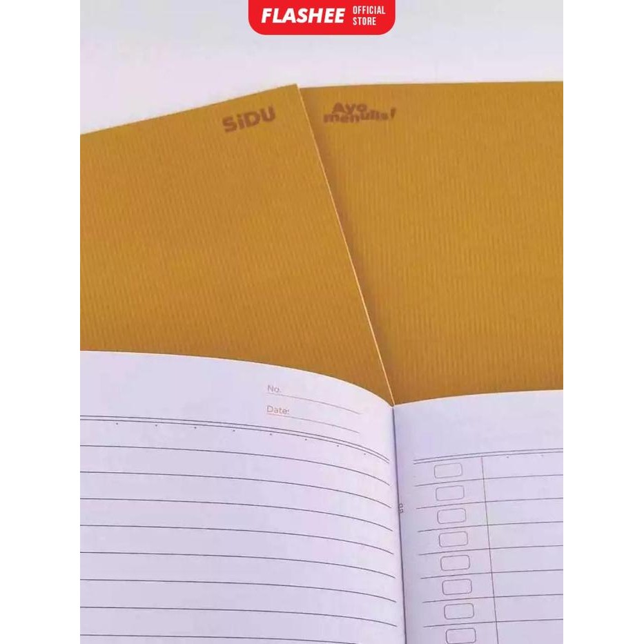

Flashee 1 Pack Buku Tulis Sidu Kraft 40 Lembar Buku Catatan Sekolah Buku Sampul Coklat Sidu Kertas