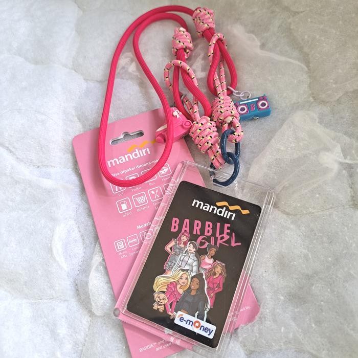 

KARTU E-MONEY BARBIE INCLUDE LANYARD