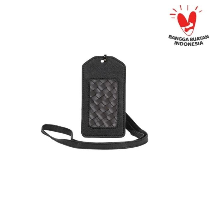 

Du Anyam - Lanyard - Anyaman - Id Tag Black Pelode Black