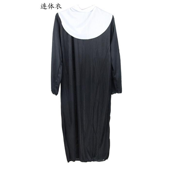 Promo Valak The Nun Biarawati Cosplay Costume Kostum Halloween Termurah