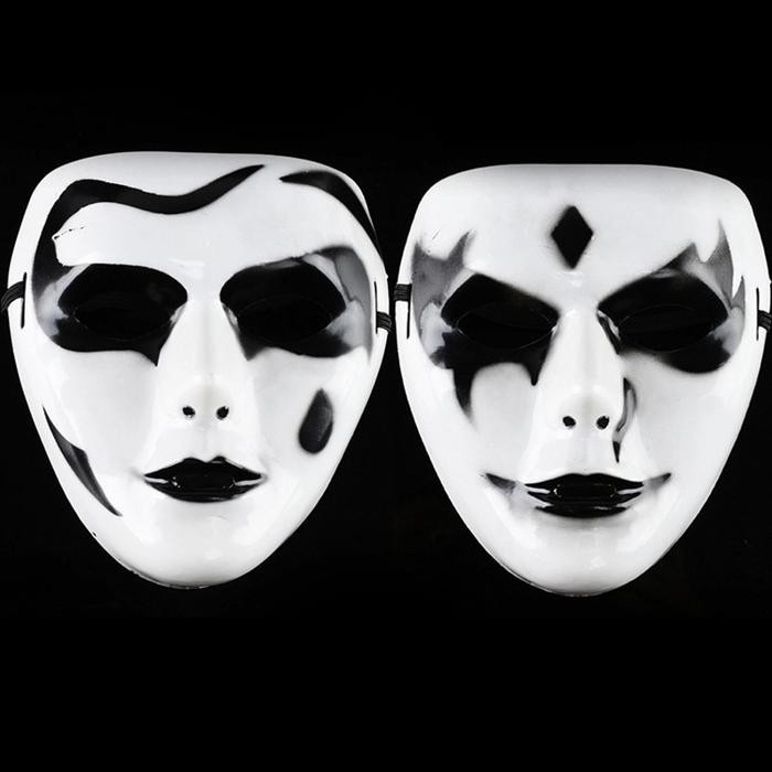 Ready Grosir Topeng Halloween Scary Mask Kostum Hantu Wanita Seram Hantu Best Seller