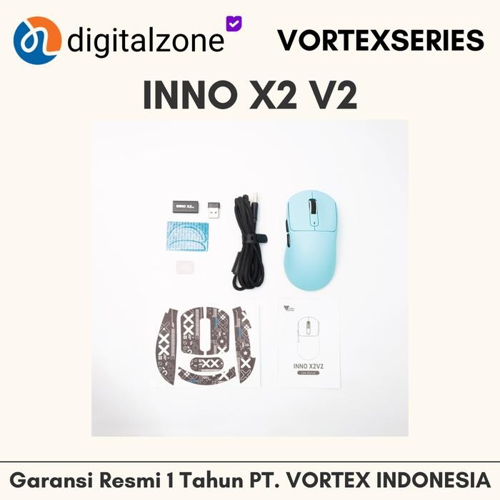 (Expert) Vortex INNO X2 V2 VortexSeries INNO X2 V2 Ultra Lightweight Wireless Gaming Mouse