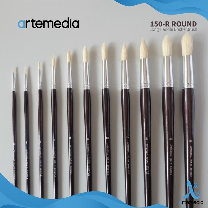

Promo Arte Brown 150R Bristle Brush Round Berkualitas