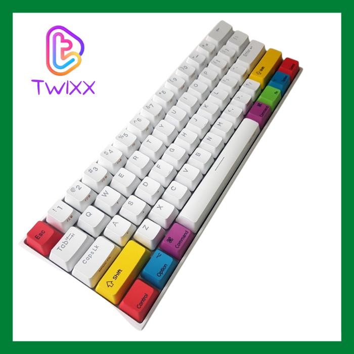 (Expert) Mac Win Keycaps PBT Dye Syb OEM Profile Colorful Keycaps 10 Keys