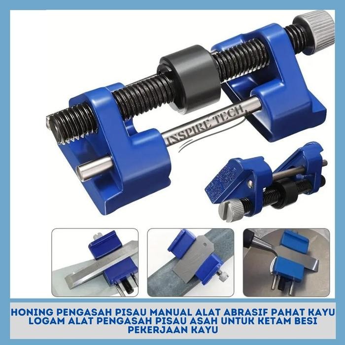 HONING Pengasah Pisau Manual Alat Abrasif Pahat Kayu Logam Pengasah