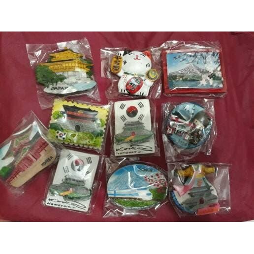 tempelan magnet kulkas jepang murah