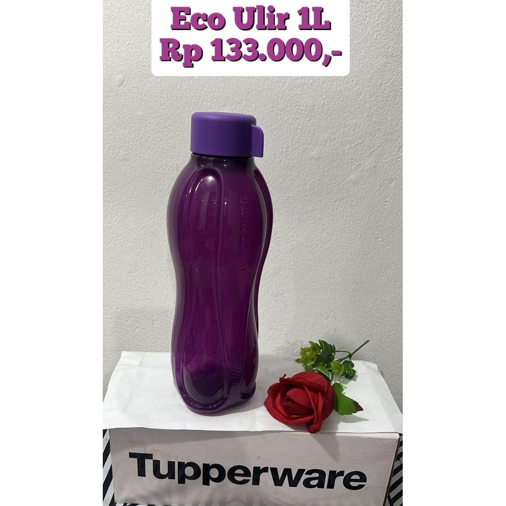 TUPPERWARE ECO ULIR 1L - BOTOL MINUM ECO