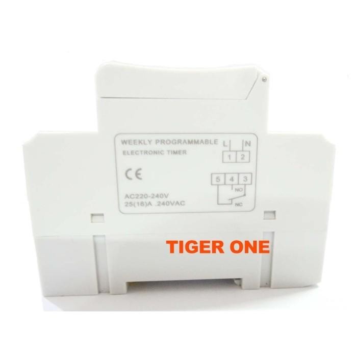 [Expret] MCB TIMER digital, Timer Switch THC15A, panel lampu listrik otomatis