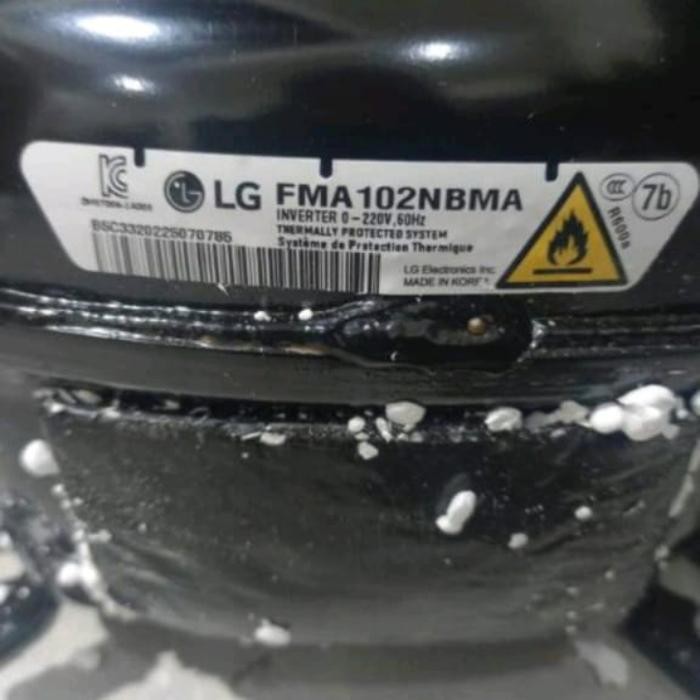 kompresor kulkas LG inverter FMA102NAMA