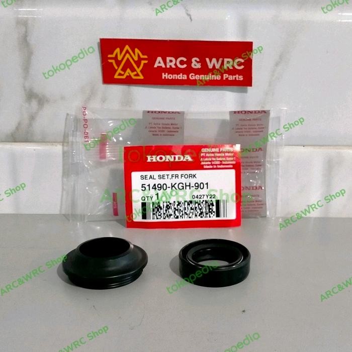 Seal Shock Sil Sok Depan Honda Supra 125 Scoopy Beat Fi // 51490Kgh901