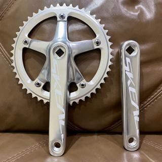 Crankset Skeace 48T Bcd 144 Bb Kotak Silver