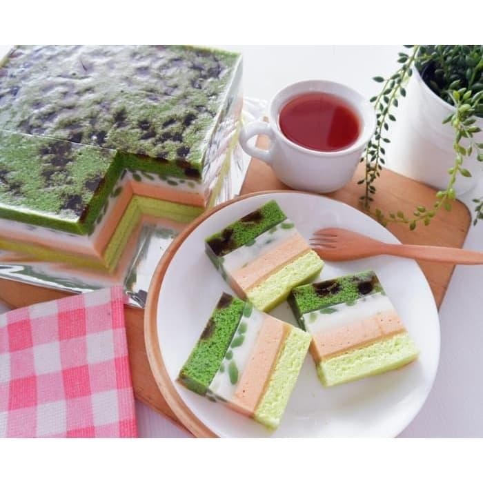 

Puding Cendol Cincau kue pudding pandan hijau lumut