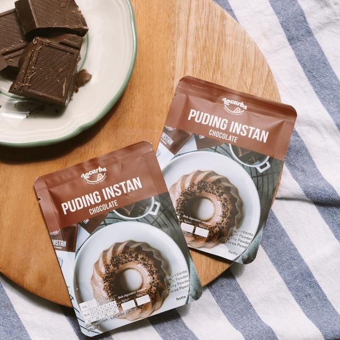 

PUDING INSTANT KETO - DIET SEHAT - RENDAH GULA - HALAL - 1PACK ISI 5