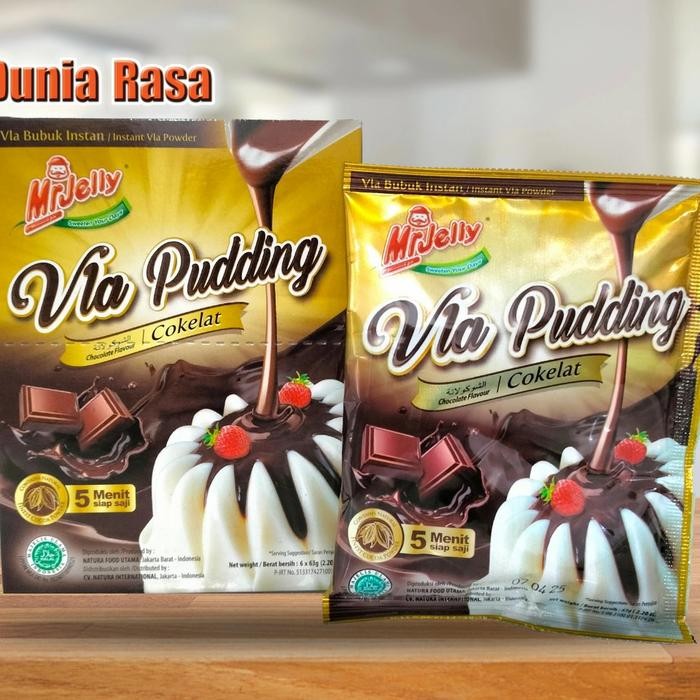 

Vla Pudding Chocolate 63gr Per Box isi 6 pc