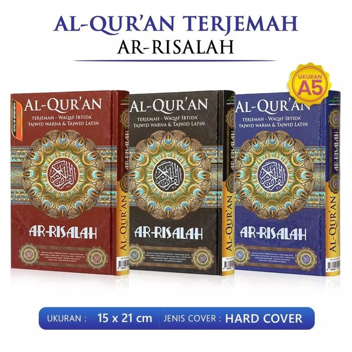 

Alquran Ar Risalah A5, Alquran Arrisalah Tajwid Terjemah Waqaf Ibtida