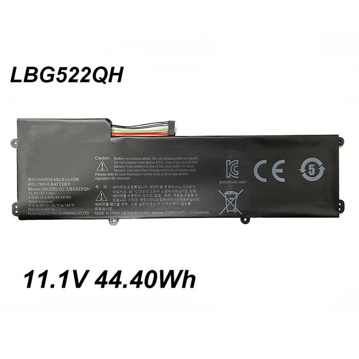 LBG522QH 11.1V 44.40Wh Laptop Battery For LG Xnote Z350-GE30KB Z360 Z360-GH60K Notebook Series Repla
