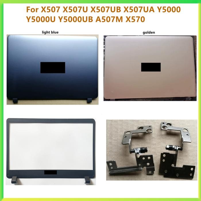 New Laptop LCD Back Cover Case Bezel Front Frame Cover Case For Asus X507 X507U X507UB X507UA Y5000 