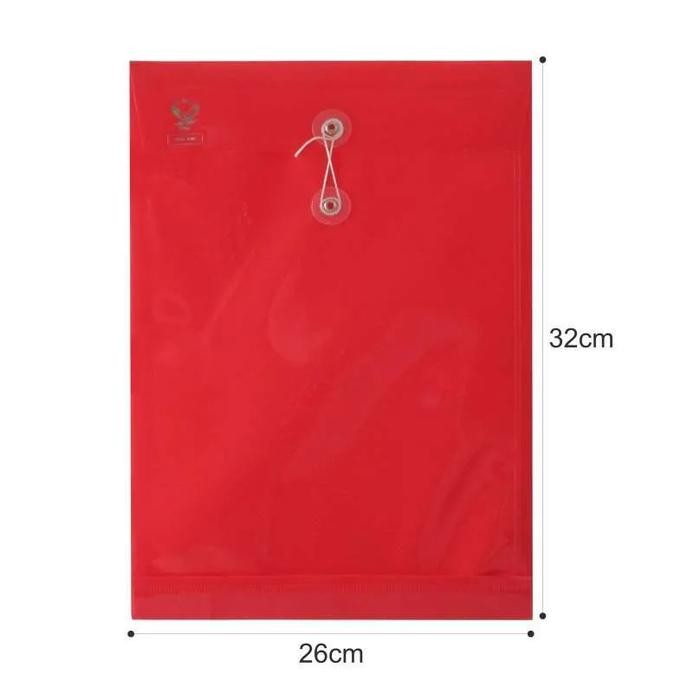 

Ready- (Lusin) Data Bag Map Plastik Bertali Folio - Eagle Files E-211V