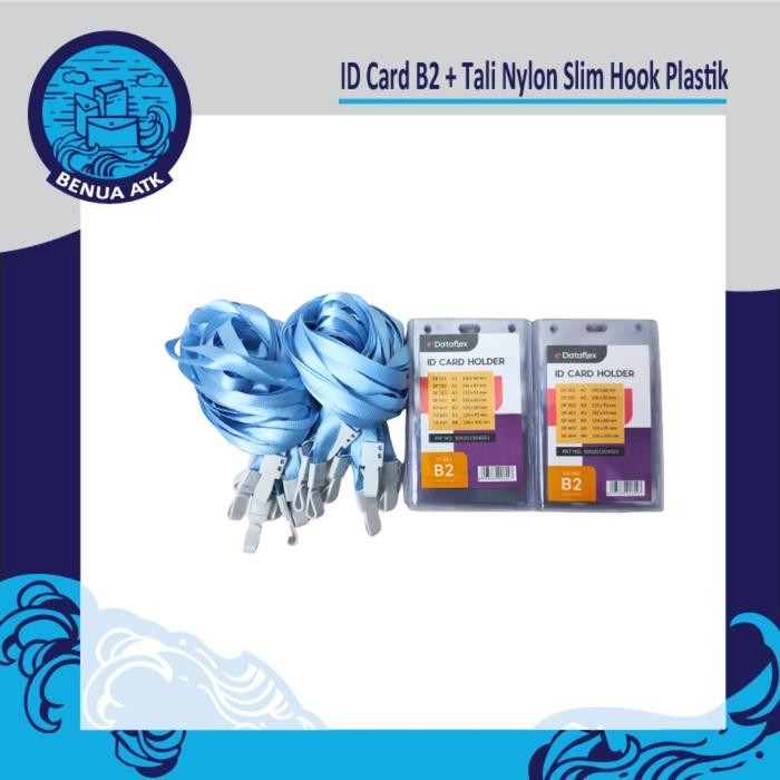 

Ready- Bundling Id Card B2 + Tali Nylon Slim Hook Plastik [Cbt-Nylk]