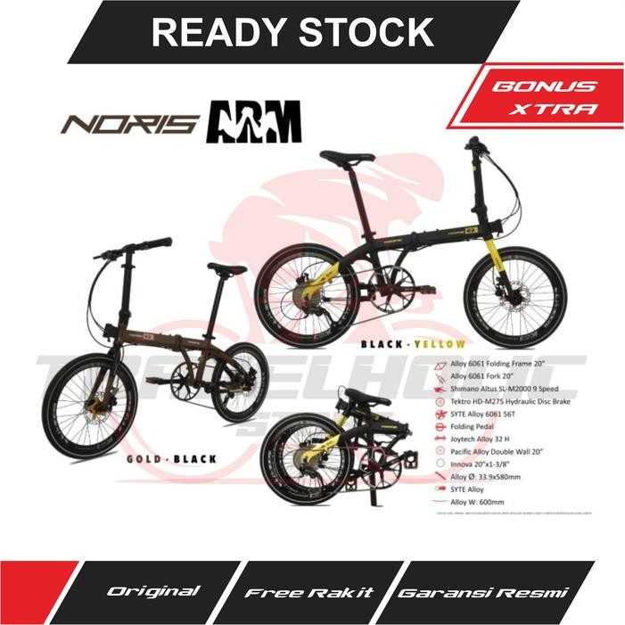 Sepeda Lipat Pacific Noris Arm 20" (Folding Bike)