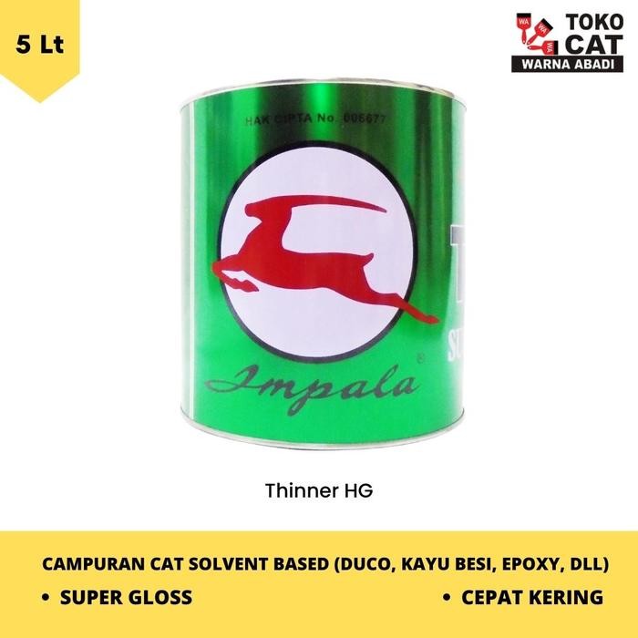 Thinner Impala 5 Liter #Gratisongkir
