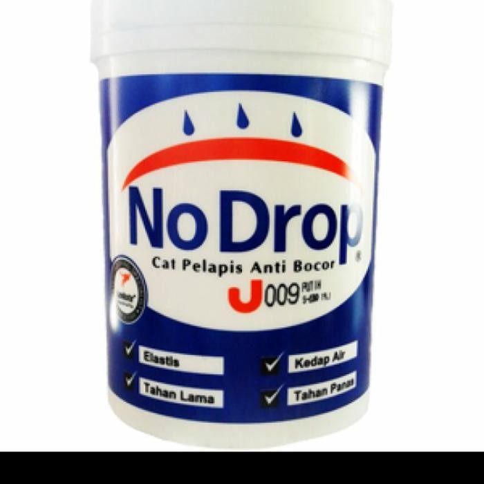 No Drop Cat Pelapis Anti Bocor/Waterproof/Cat Exterior/Genteng 1 Kg #Gratisongkir