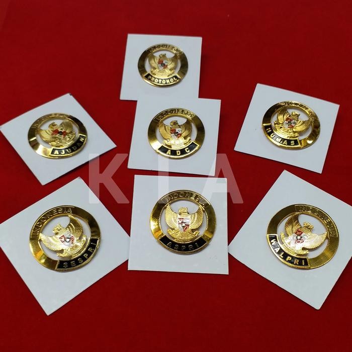 Pin PROTOKOL,AJUDAN,SESPRI,WALPRI,HUMAS,ADC