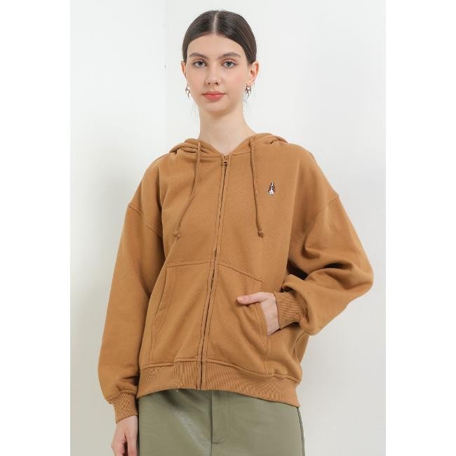 Hush Puppies Hoodie Wanita Poccha Brown