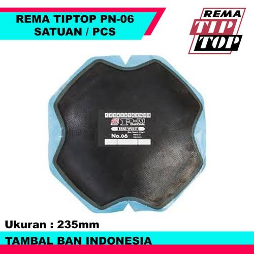 Karet Tambal Rema Tip Top Ban Luar Bias PN 06 Ukuran 235mm Per Pcs Satuan Buatan Jerman - Karet Tamb