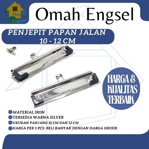 

Penjepit Papan Jalan 10 - 12 cm ( 5 Pcs ) Road Board Clip Kualitas Bagus