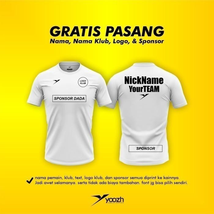 Baju badminton Yoozh SATORU LIGHT custom jersey badminton kaos badminton yoozh original