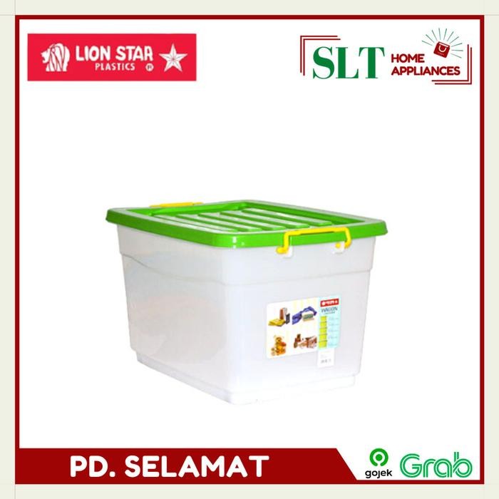 Lion Star Wagon 100 Lt Container Box Plastik Box Serbaguna