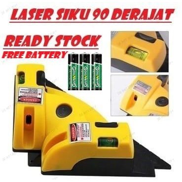 Laser Siku Sudut Leveling 90 Derajat Laser Alat Ukur Sudut 90 LV 01