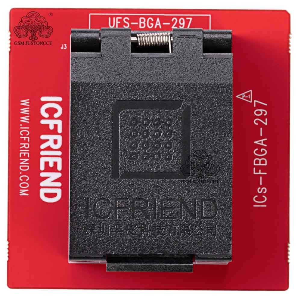 JUAL  2023 Version  BGA297  UFS297 BGAAdapter For Icfriend MiniBox , Easy J-tagBox , Medusa pro II B
