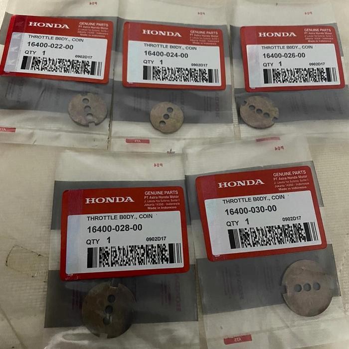 Koin Coin Throttle Body uk 022 Beat FI Beat ESP POP ORI Original Asli