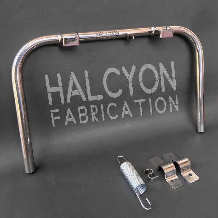 Termurah standar tengah vespa super sprint - standar vespa stainless