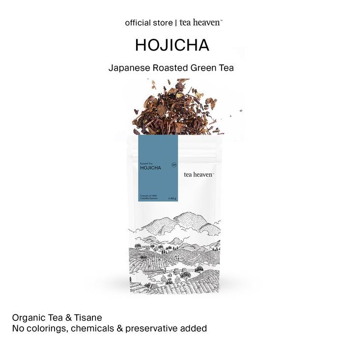 

Hojicha Premium Organik Murni Teh Hijau Panggang Houjicha