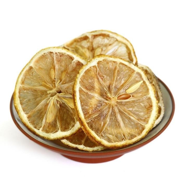 

Jeruk Lemon Kering Dried Lemon Slices Premium Organik Tisane