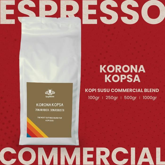 

New Kopi Espresso Blend Korona - Es Kopi Susu