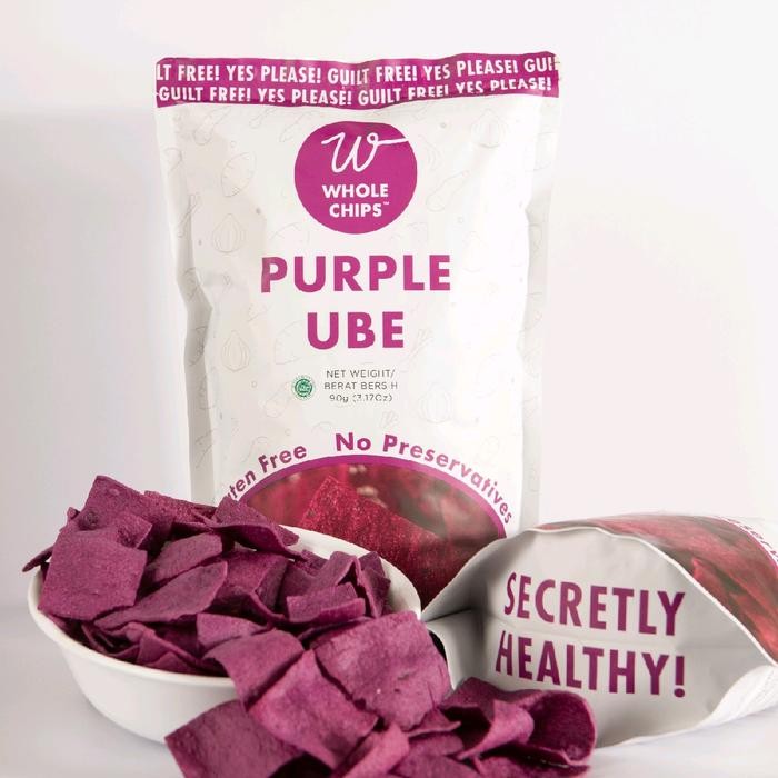 

New WHOLE CHIPS 90gr Beli 3 All Varian Lebih Hemat - Keripik Sehat Bebas MSG