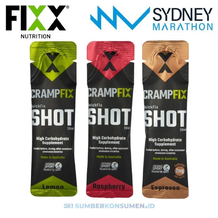 

CrampFix 20ml Shot Fixx Nutrition / Anti Kram Cramp Lemon Espresso Rapsberry