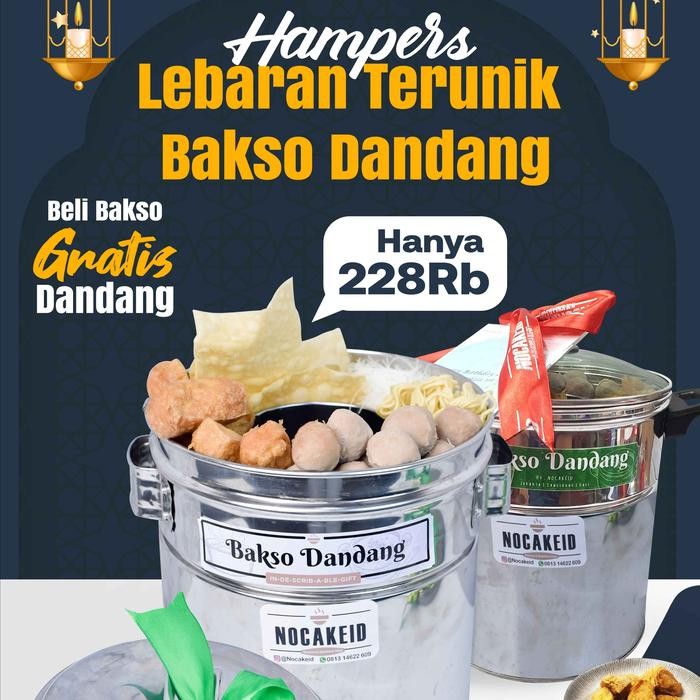 

Bakso dandang , hadiah ulang tahun, hampers , bakso sapi frozen - JKT