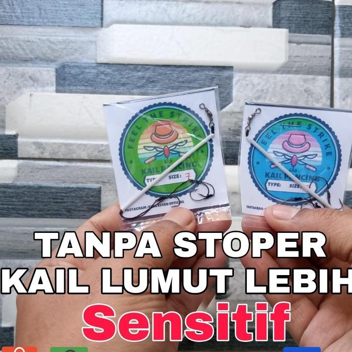 Kail pancing Rakitan kail Lumut Ikan nila mujair *